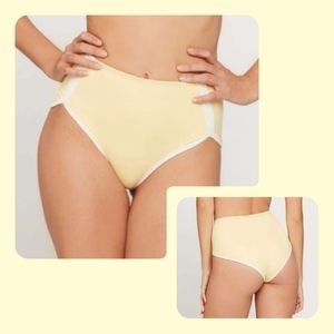 L*Space Cali High Cut Full Coverage Bikini Brief Bottom